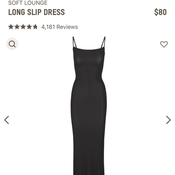 Skims Soft lounge dress - Picture 1 of 3